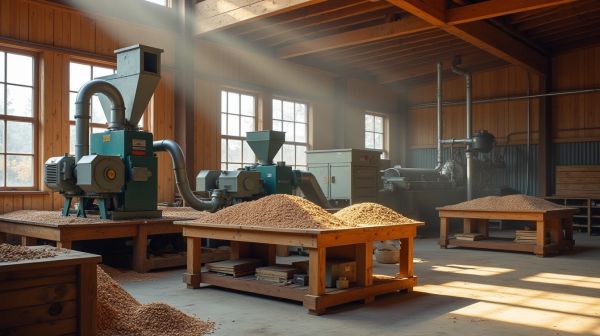 Top 5 machines indispensables pour fabriquer des granulés de bois